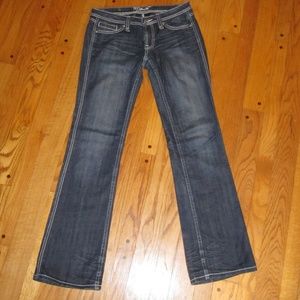 8L MISS ME BOOT CUT JEANS 29 8 LONG WOMENS STRETCH